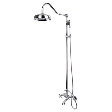Kingston Brass Vintage Clawfoot Tub Shower Combination Clawfoot Tub Shower Combination Kingston Brass 