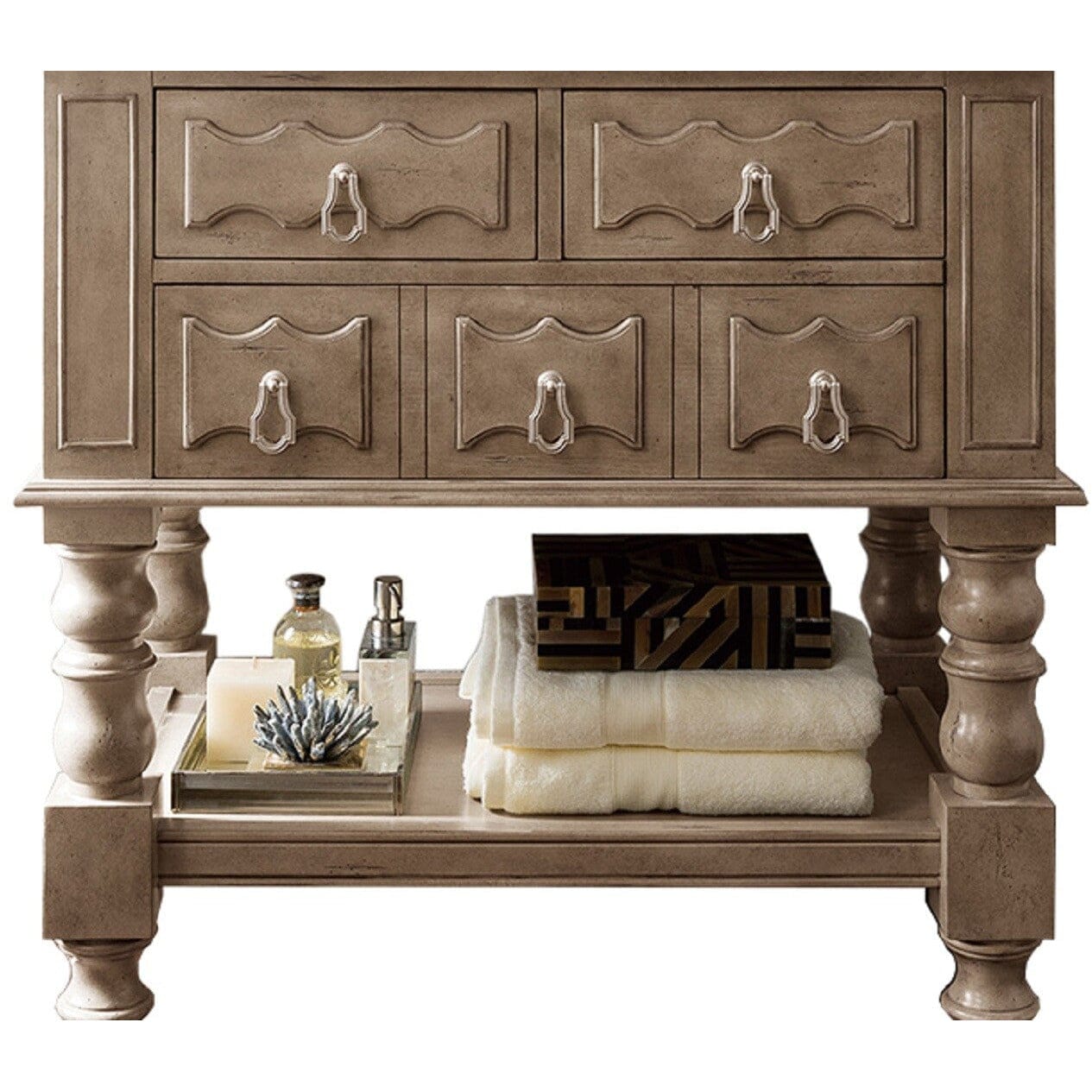 James Martin Castilian 36" Single Vanity Vanity James Martin Empire Gray Cabinet Only 