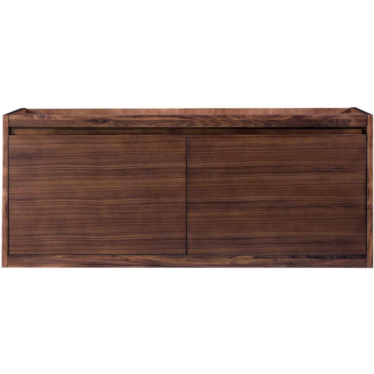 James Martin Milan 47.3" Single Vanity Vanity James Martin Mid Century Walnut Cabinet Only 