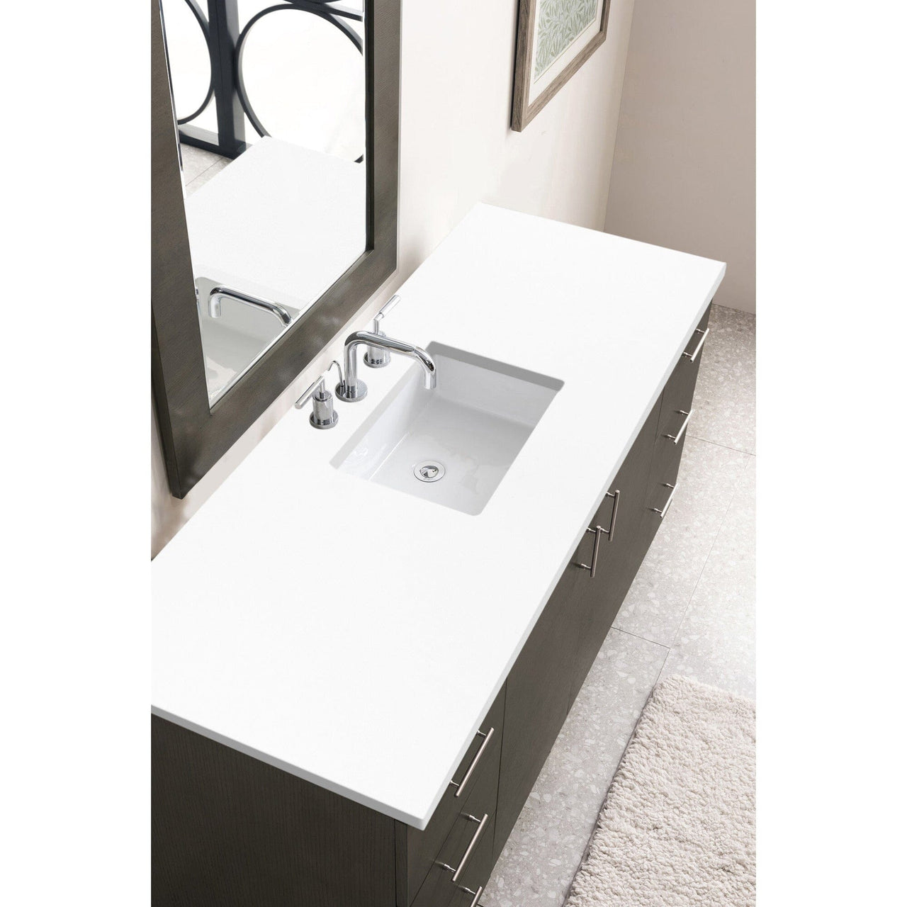 James Martin Metropolitan 60" Single Vanity Vanity James Martin 