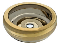 Thumbnail for ANZZI Regalia Series LS-AZ181 Vessel Sink - Glass Bathroom Sink ANZZI 