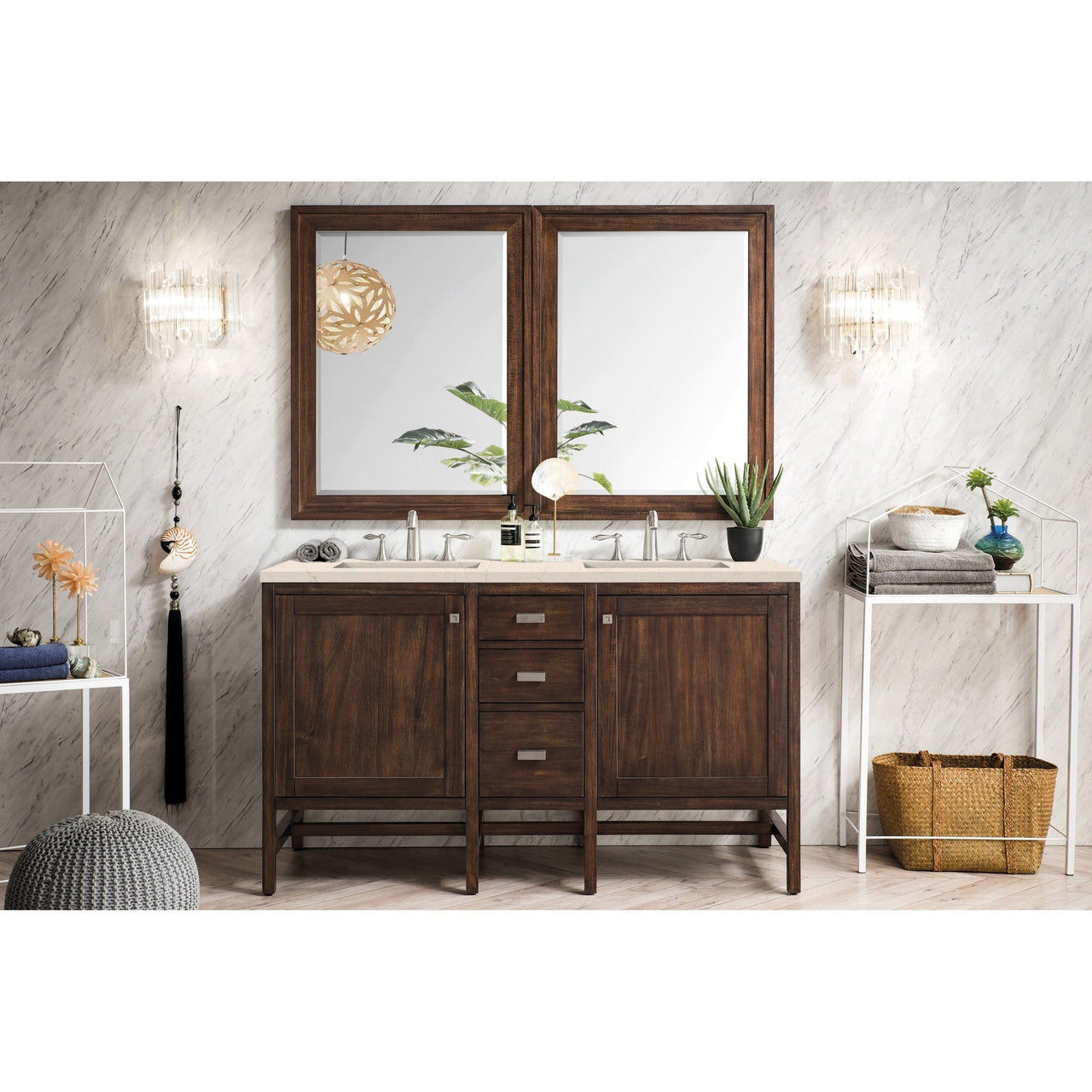 James Martin Addison 60" Double Vanity Vanity James Martin 