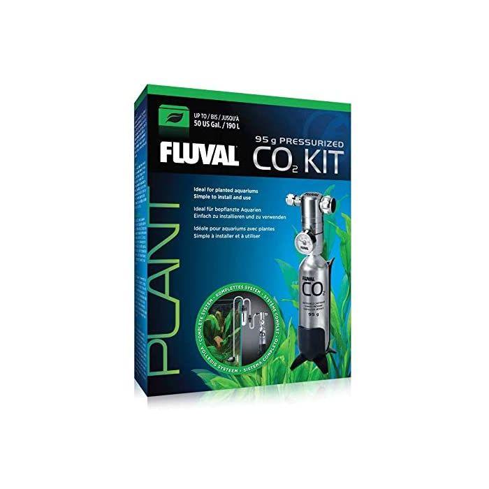 Fluval CO2 Supply Set - FluvalCO2 Aquarium Blue Thumb 