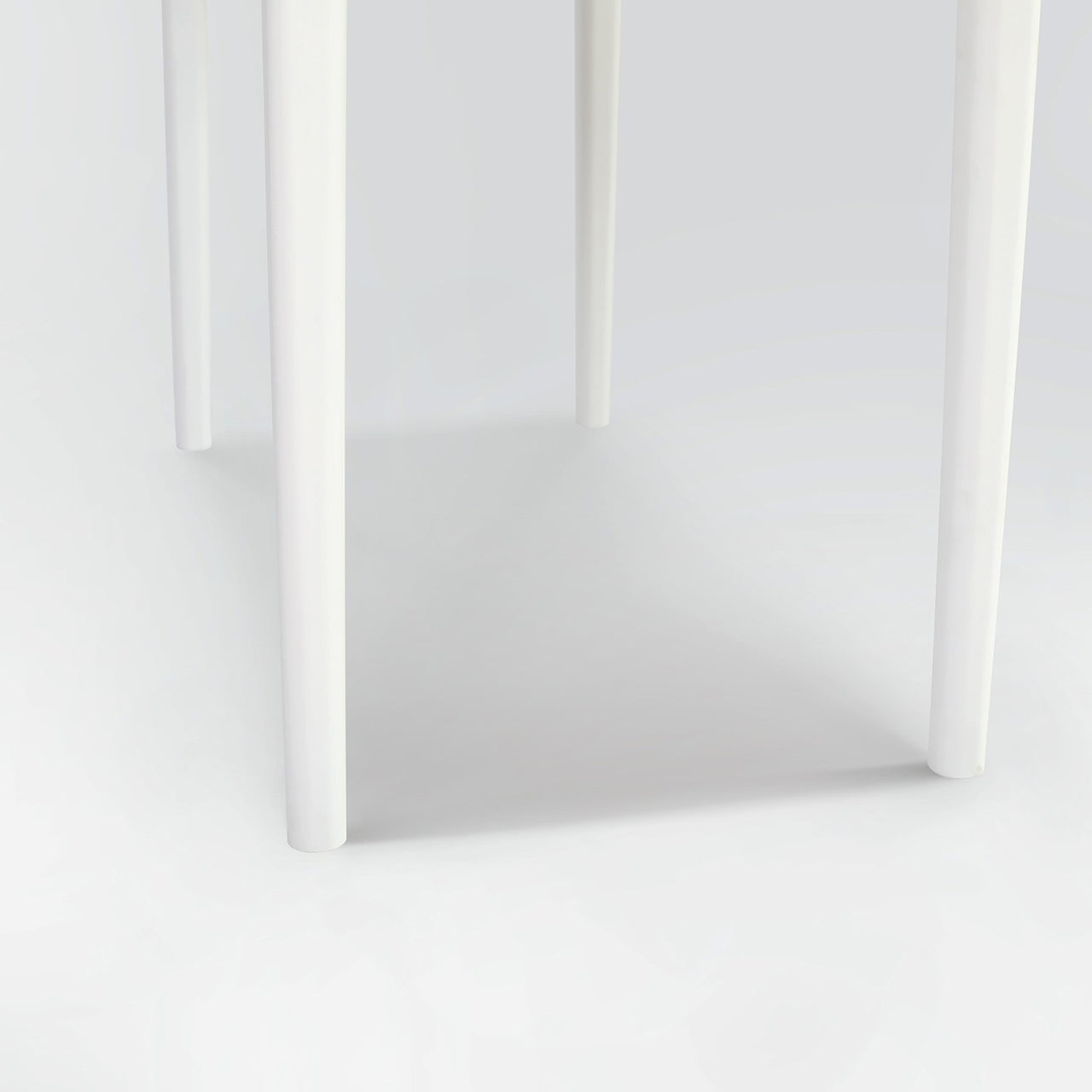 Meno 36" Rectangular Italian Carrara White Marble Console Table with Legs Console Table The Bianco Collection 