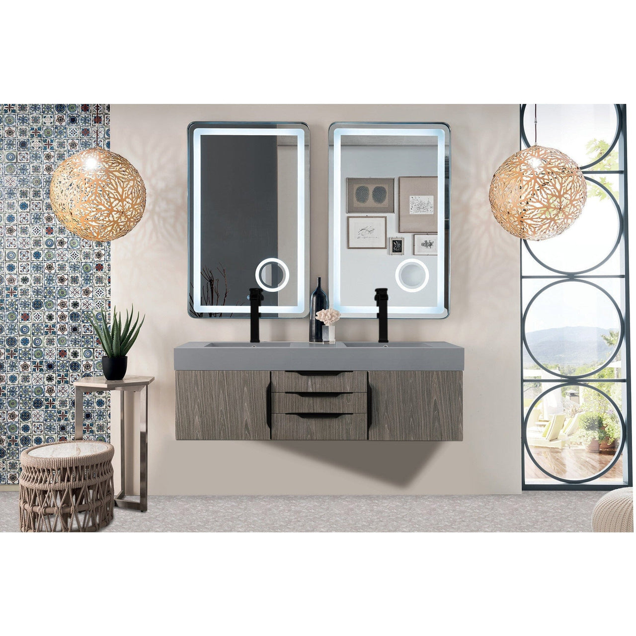 James Martin Mercer Island 59" Double Vanity Vanity James Martin 