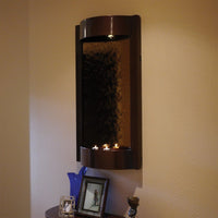 Thumbnail for Bluworld waterfall fountain Contempo Solare Dark Copper with Bronze Mirror - (V) Fountain Bluworld 