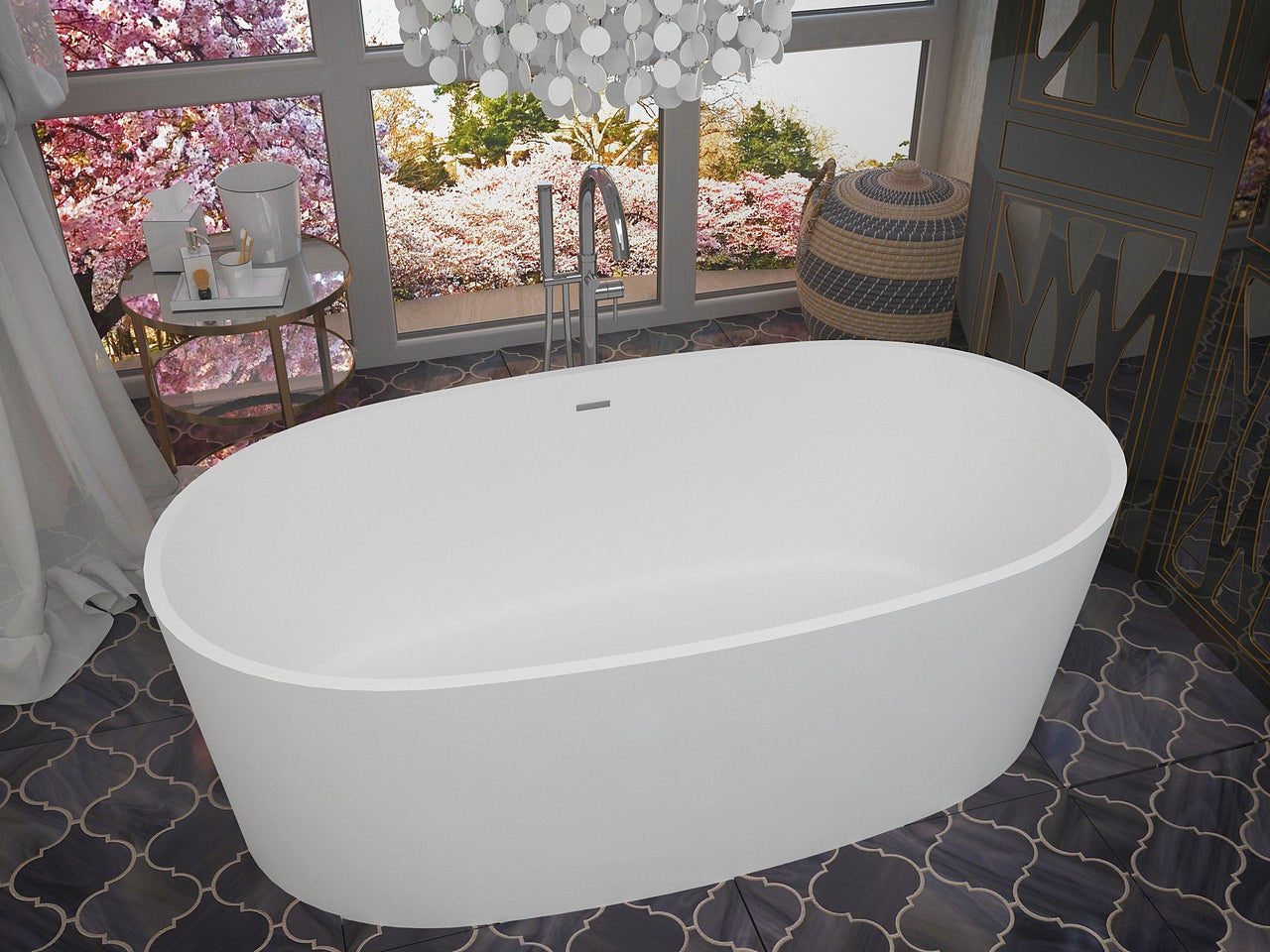 ANZZI Roccia FT-AZ505 FreeStanding Bathtub FreeStanding Bathtub ANZZI 
