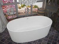Thumbnail for ANZZI Roccia FT-AZ505 FreeStanding Bathtub FreeStanding Bathtub ANZZI 