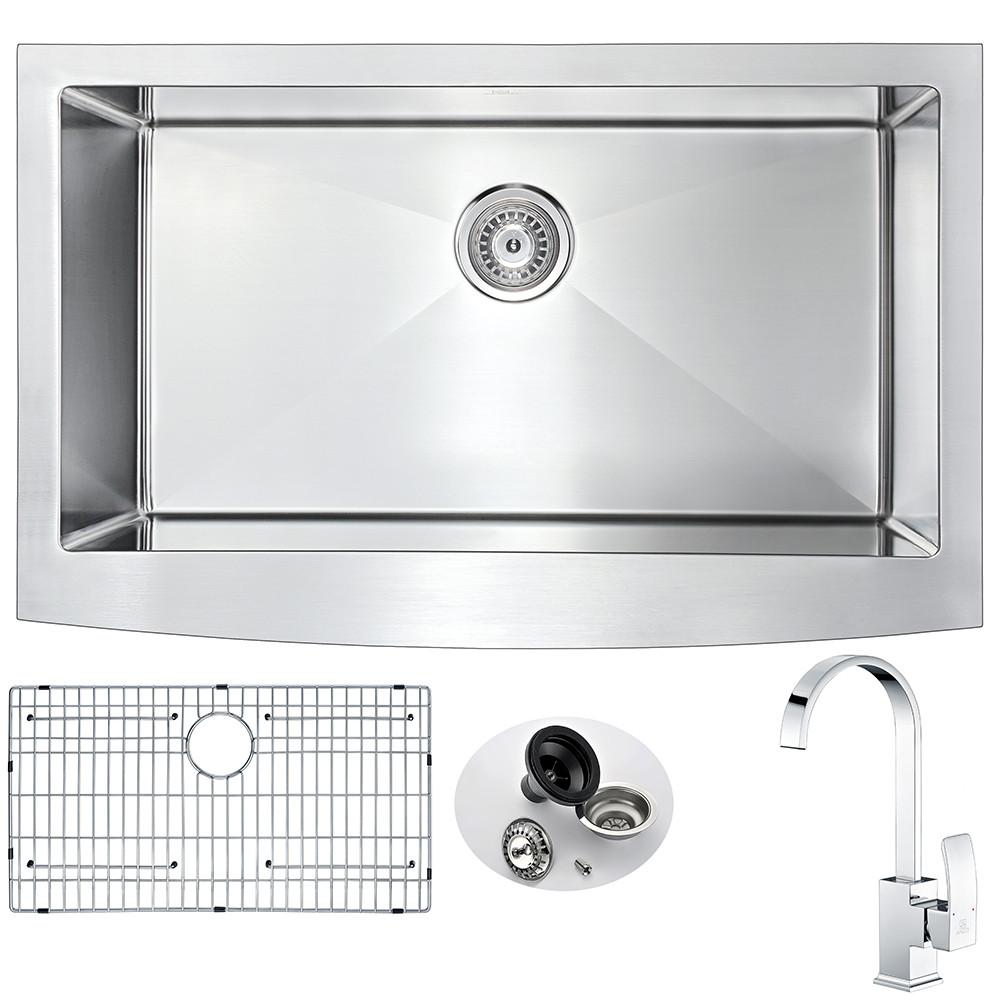 ANZZI ELYSIAN Series K33201A-035 Kitchen Sink Kitchen Sink ANZZI 