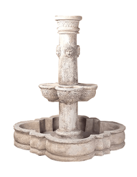 Thumbnail for Stagioni Cast Stone Outdoor Garden Fountain Fountain Tuscan 