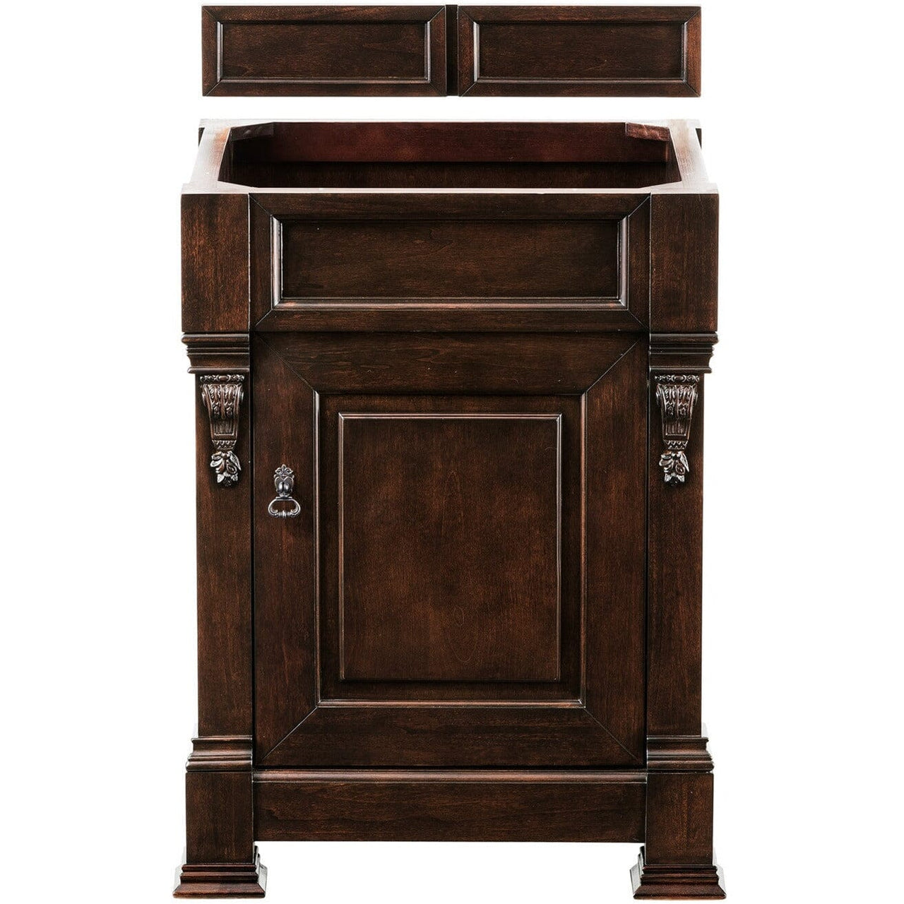 James Martin Brookfield 26" Single Vanity Vanities James Martin Burnished Mahogany Cabinet Only 