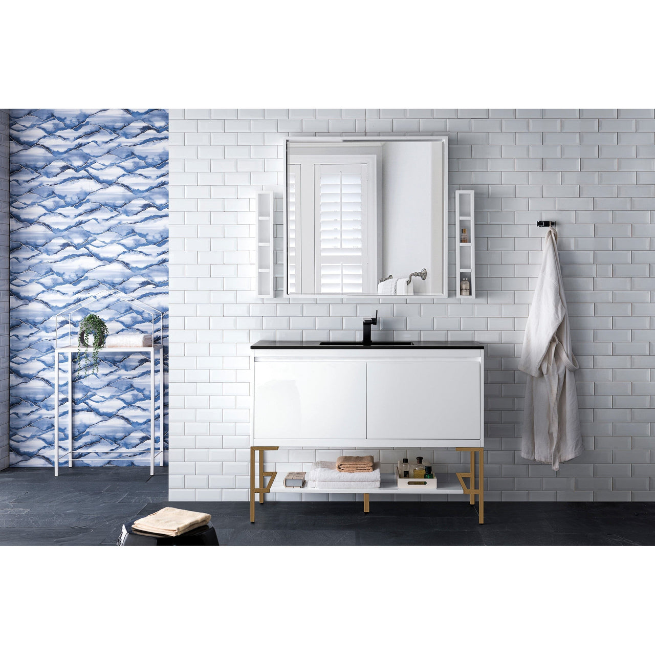 James Martin Milan 47.3" Single Vanity Vanity James Martin 