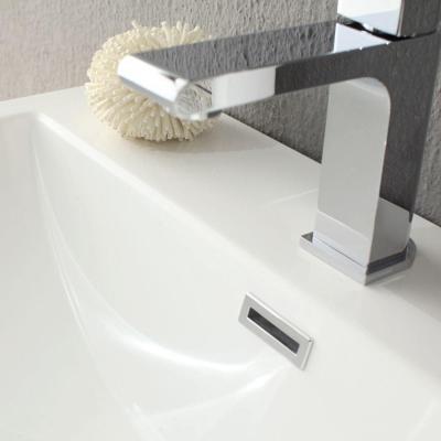 Fresca Milano 32" Chestnut Modern Vanity w/ Medicine Cabinet Free Faucet Vanity Fresca 