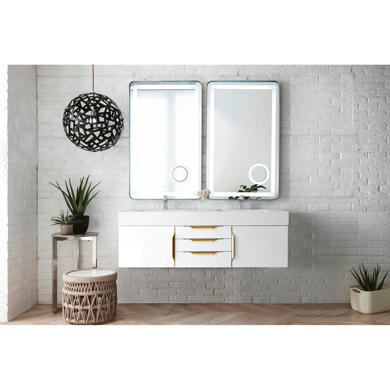 James Martin Mercer Island 59" Double Vanity Vanity James Martin 