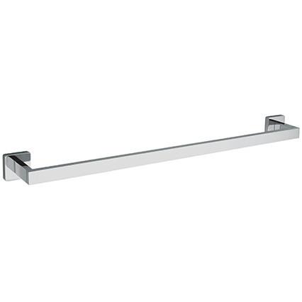 Latoscana Square 24" Towel Bar In A Chrome finish towel bars Latoscana 