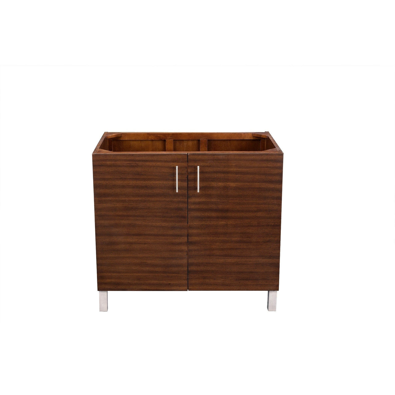 James Martin Metropolitan 36" Single Vanity Vanity James Martin American Walnut Cabinet Only 