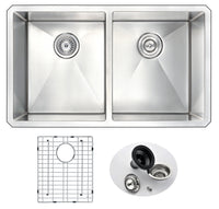 Thumbnail for ANZZI VANGUARD Series K32192A-034B Kitchen Sink Kitchen Sink ANZZI 