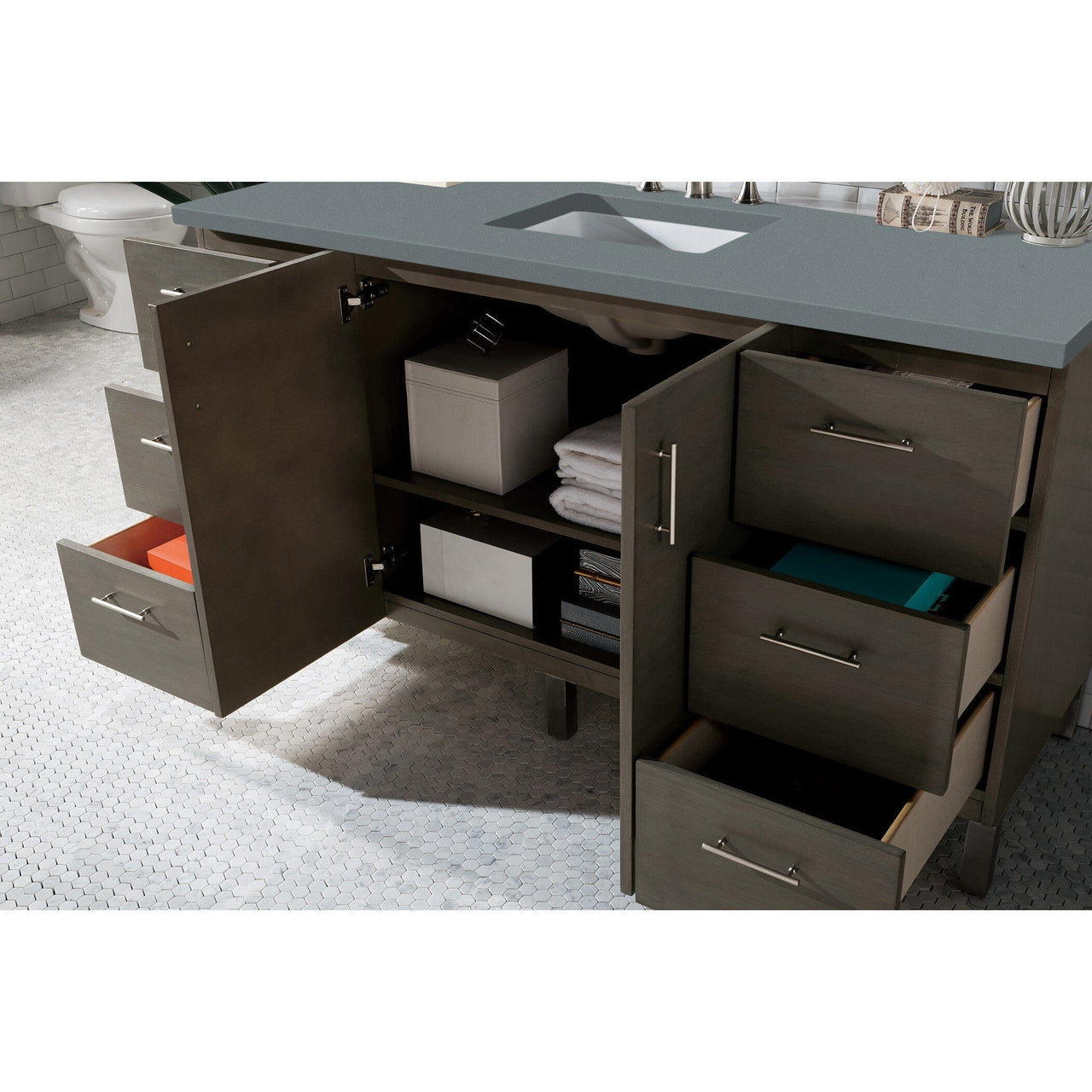 James Martin Metropolitan 60" Single Vanity Vanity James Martin 