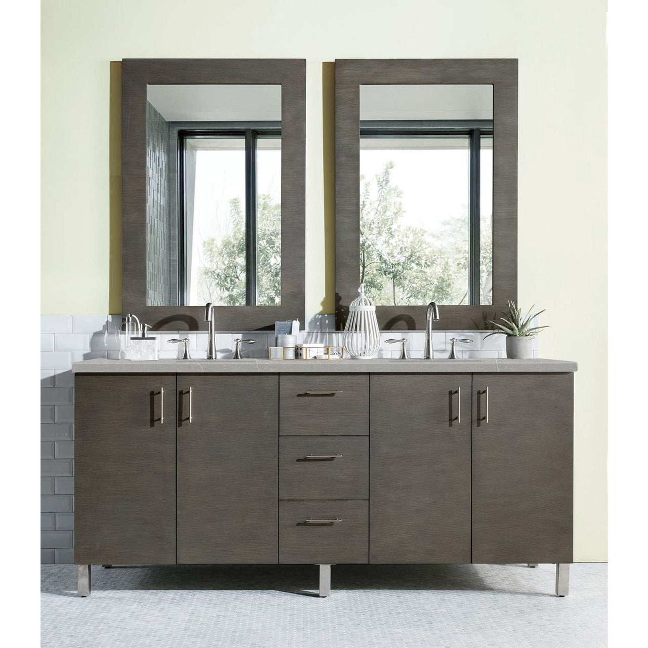 James Martin Metropolitan 72" Double Vanity Vanity James Martin 
