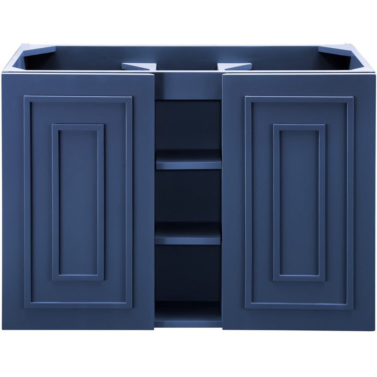James Martin Alicante' 39.5" Single Vanity Cabinet Vanity James Martin Azure Blue Cabinet Only 