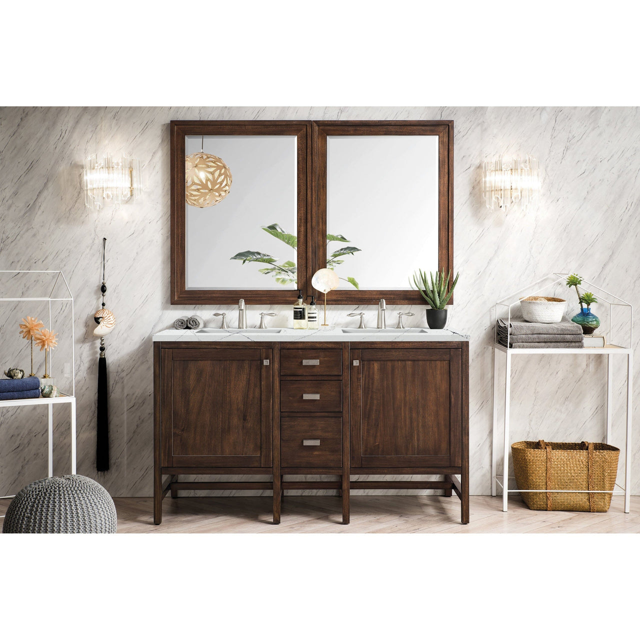 James Martin Addison 60" Double Vanity Vanity James Martin 