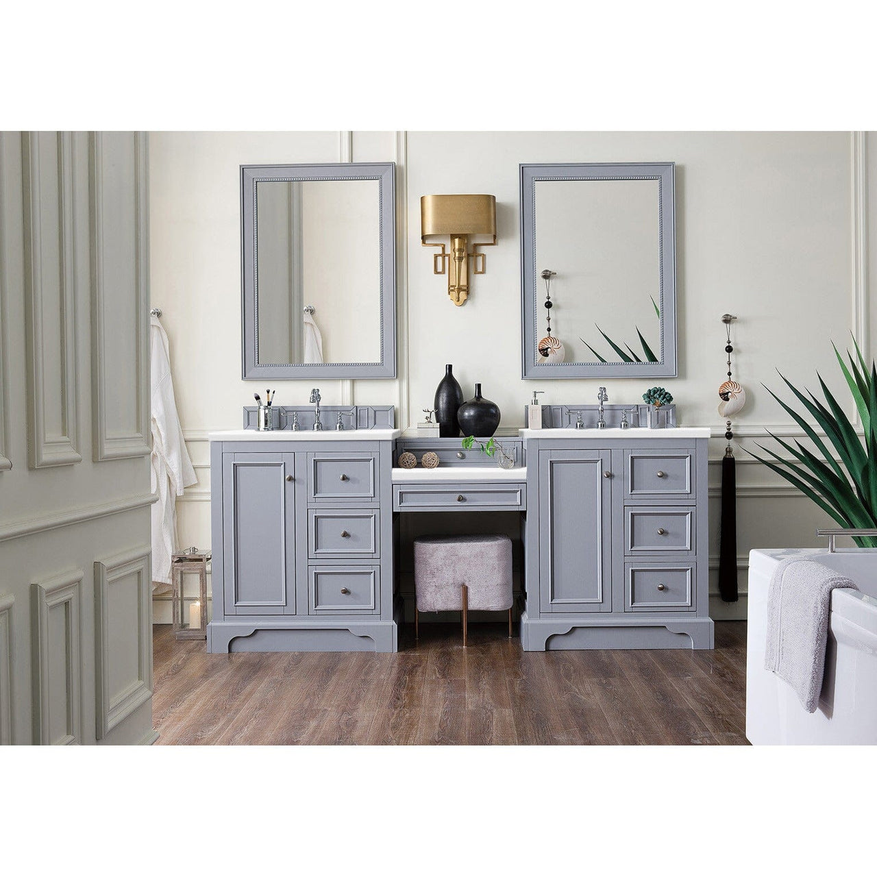 James Martin De Soto 82" Double Vanity Set Vanity James Martin 