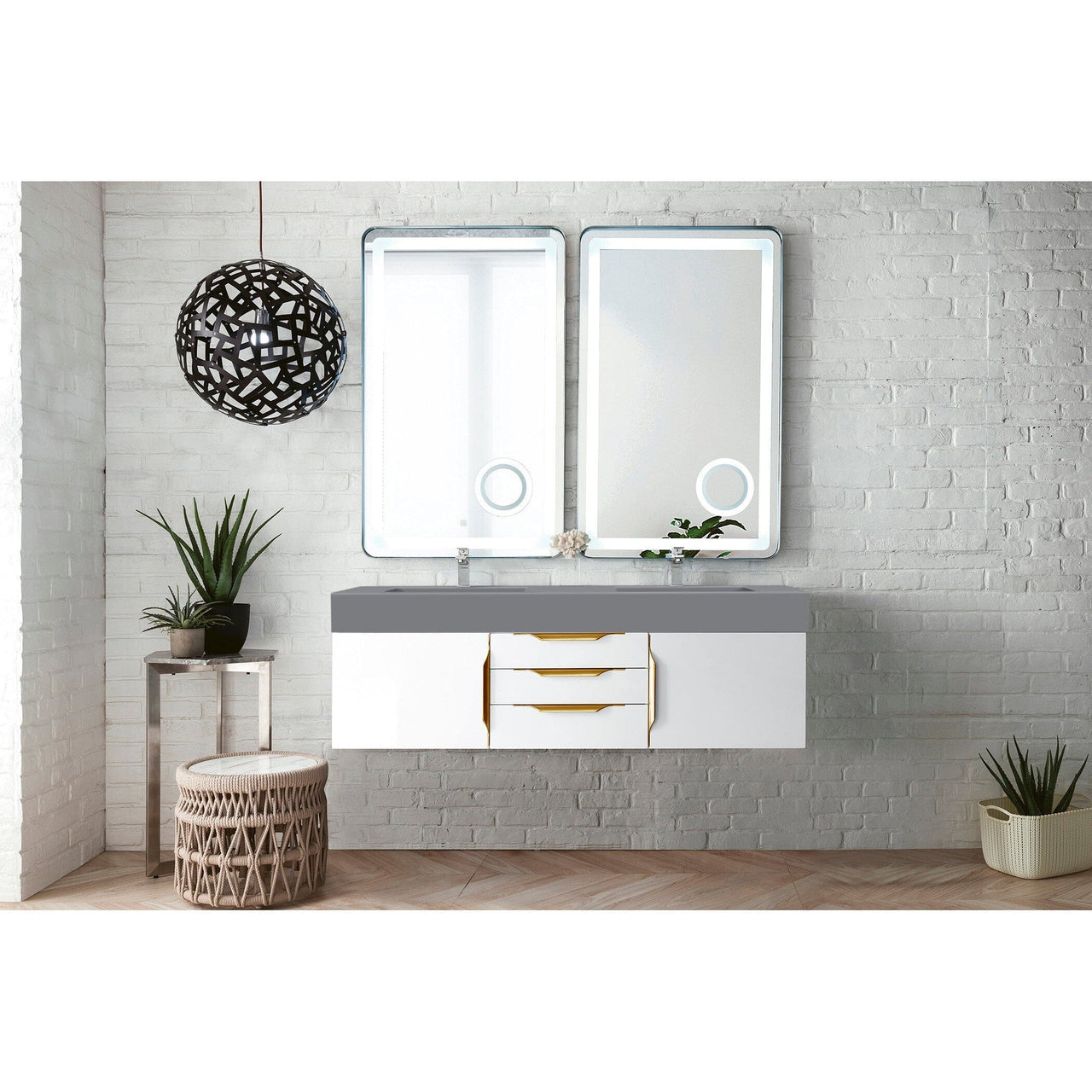 James Martin Mercer Island 59" Double Vanity Vanity James Martin 