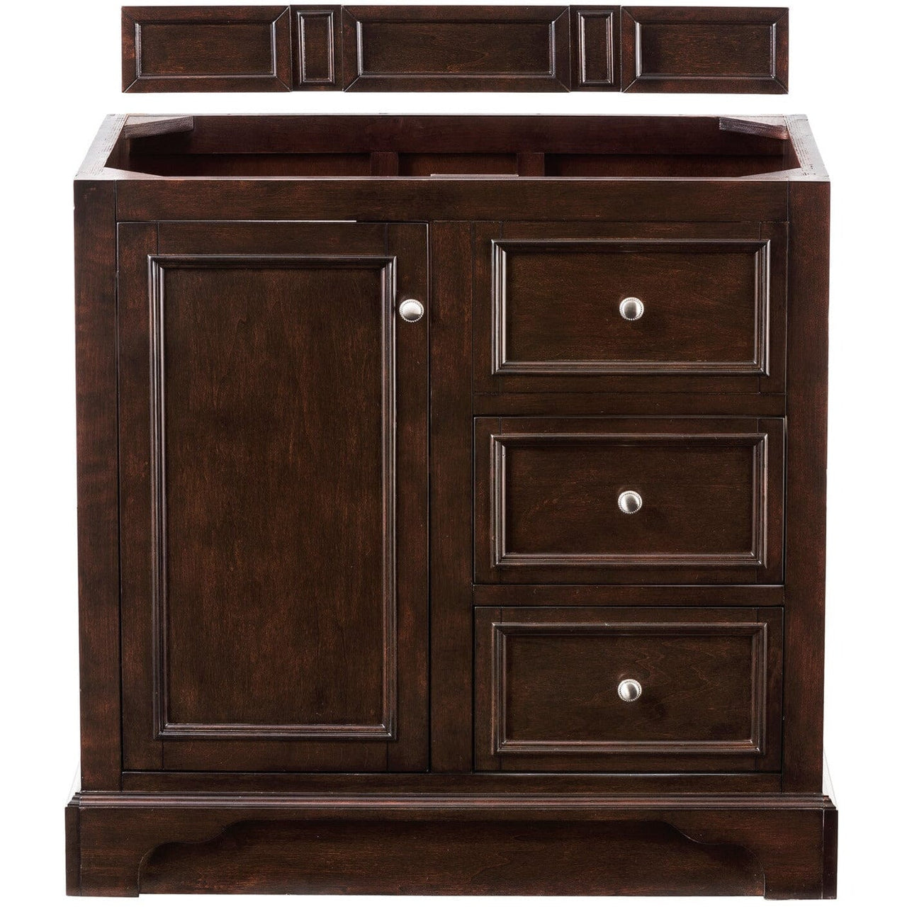 James Martin De Soto 36" Single Vanity Vanity James Martin Burnished Mahogany Cabinet Only 