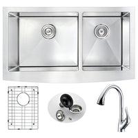Thumbnail for ANZZI ELYSIAN Series KAZ3320-031 Kitchen Sink Kitchen Sink ANZZI 