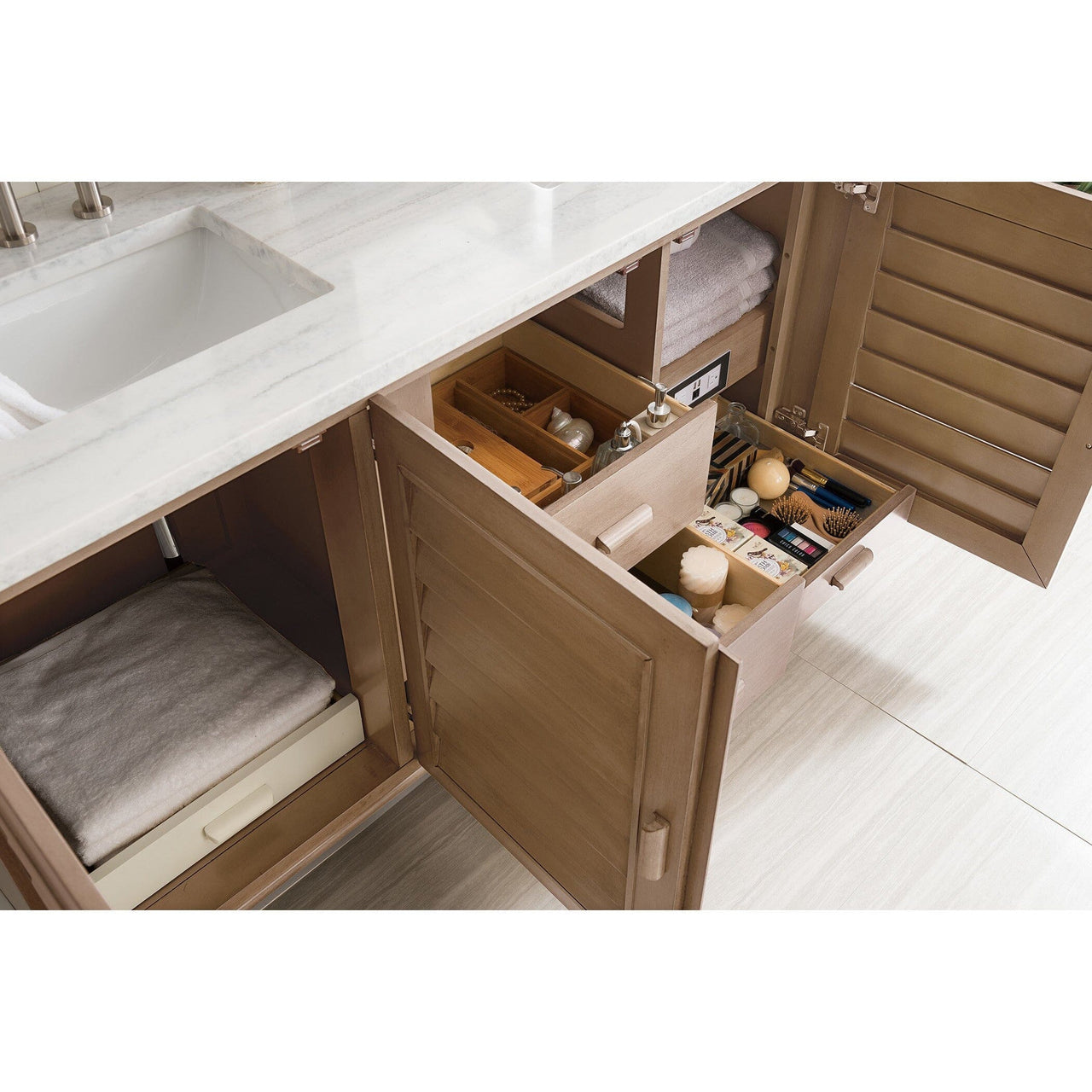 James Martin Portland 60" Double Vanity Vanity James Martin 