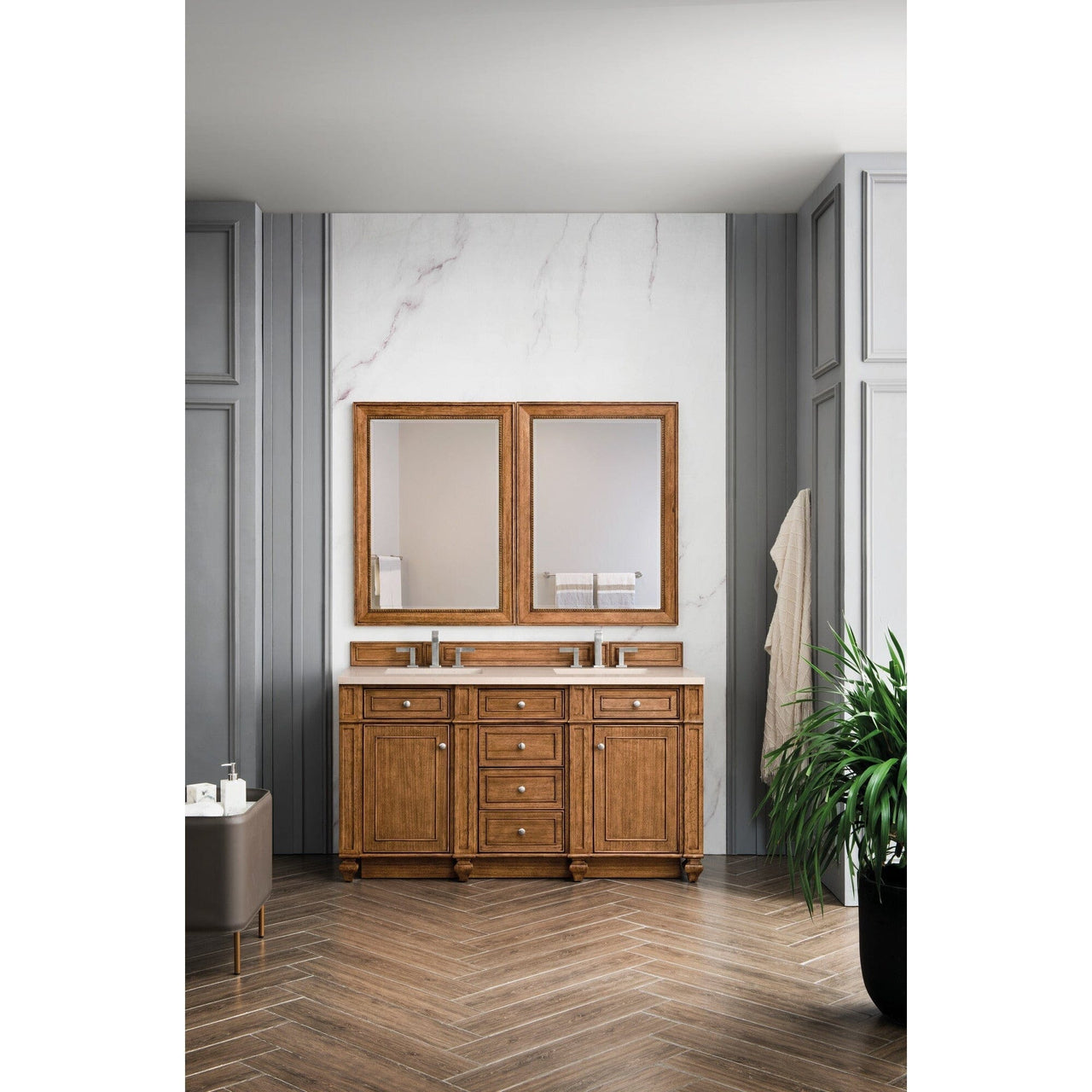 James Martin Bristol 60" Double Vanity Vanity James Martin 