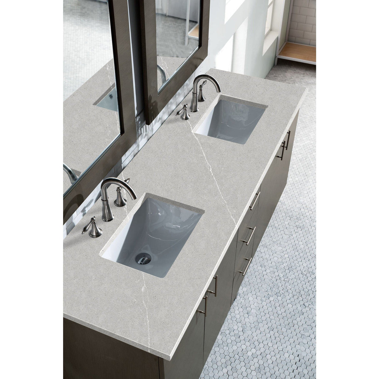 James Martin Metropolitan 72" Double Vanity Vanity James Martin 
