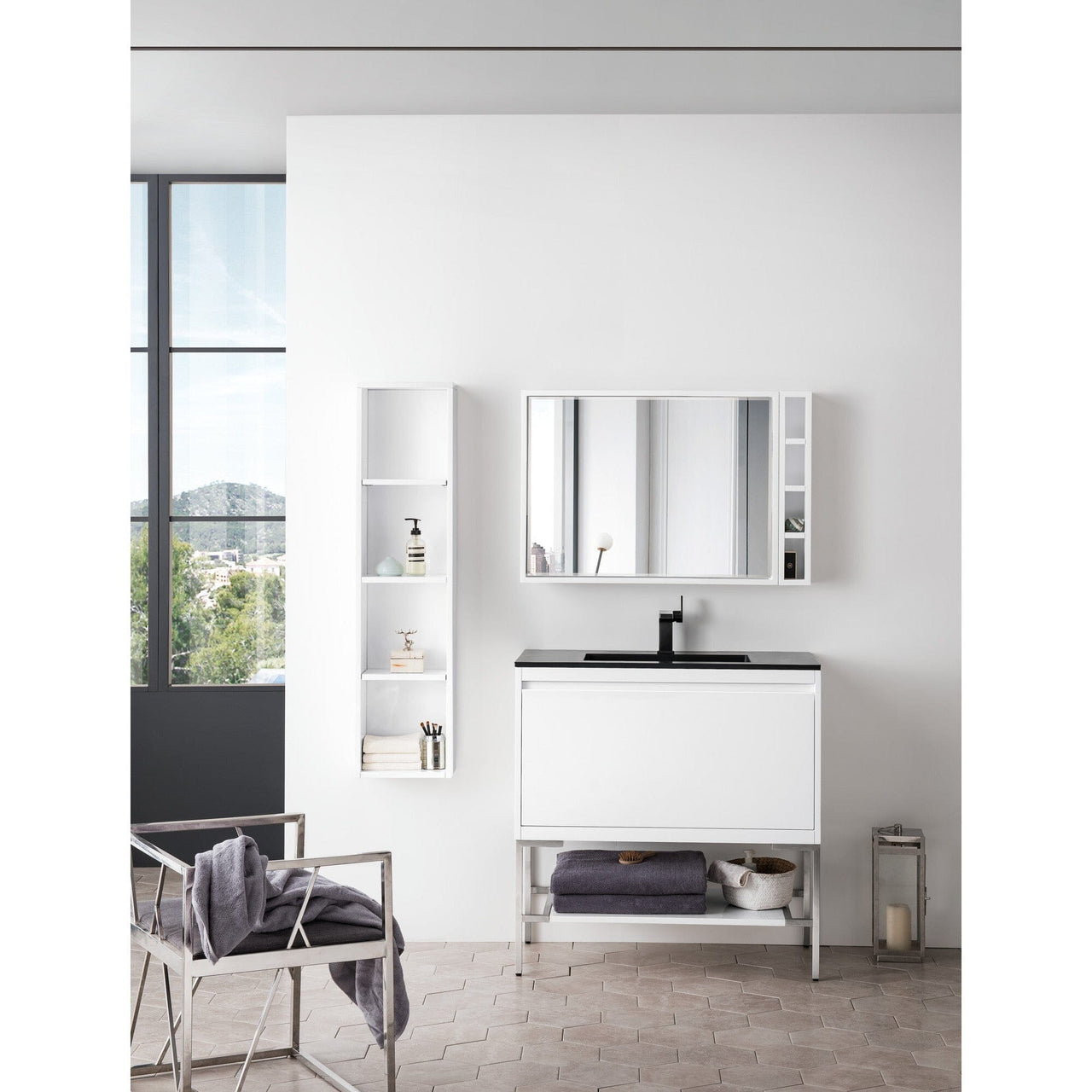 James Martin Milan 35.4" Single Vanity Vanity James Martin 