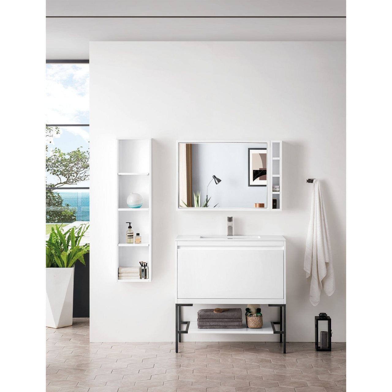 James Martin Milan 35.4" Single Vanity Vanity James Martin 