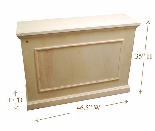 Touchstone Elevate - Unfinished Lift Cabinets For Up To 42” Flat Screen Tv’S Tv Lift Cabinets Touchstone 