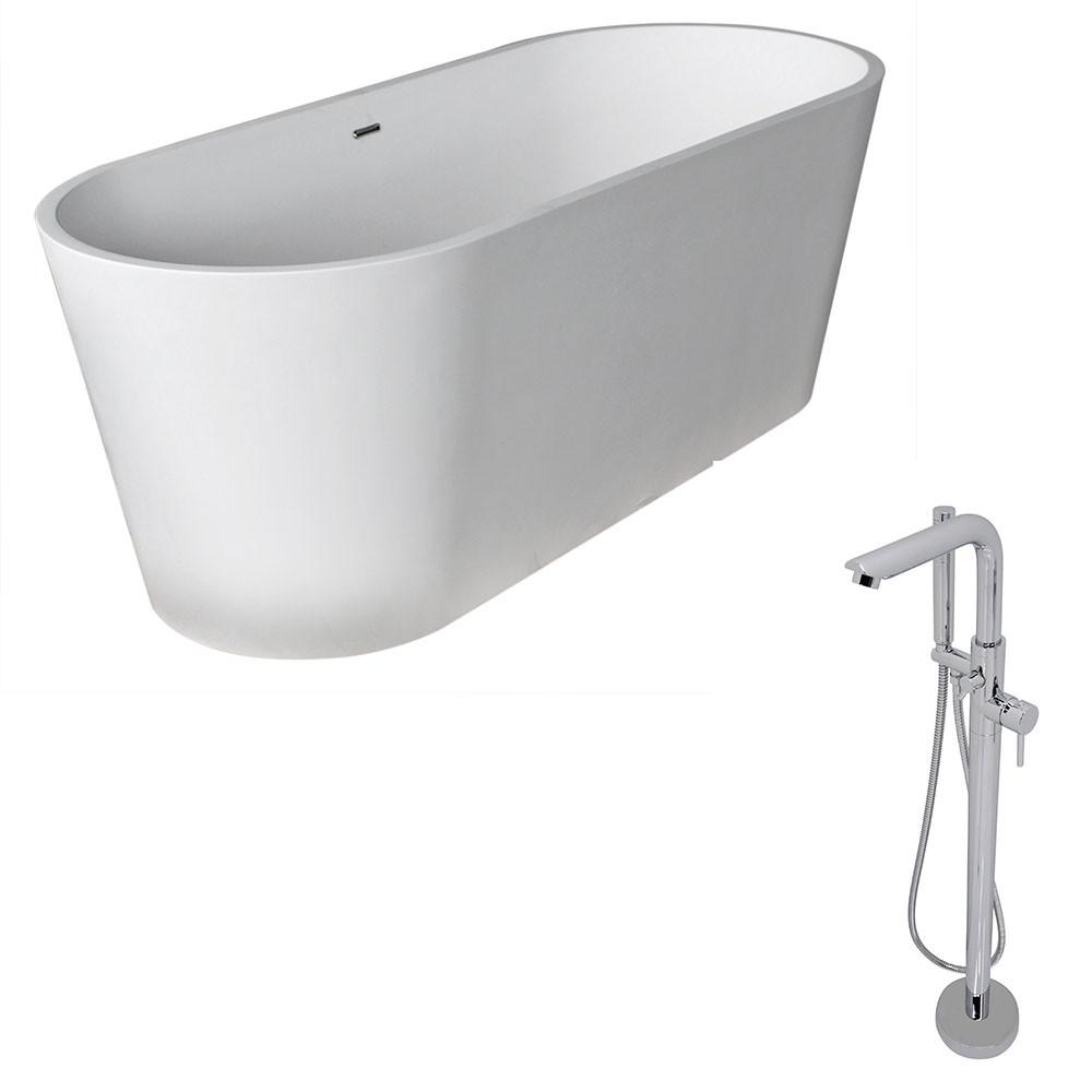 ANZZI Rossetto FT503-0026 FreeStanding Bathtub FreeStanding Bathtub ANZZI 