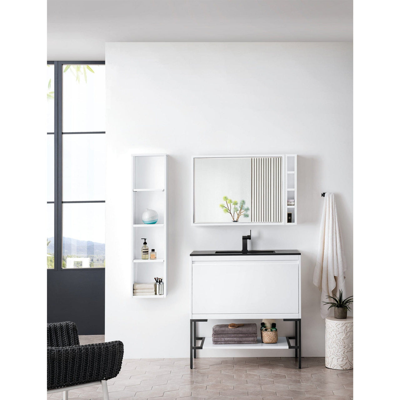James Martin Milan 35.4" Single Vanity Vanity James Martin 