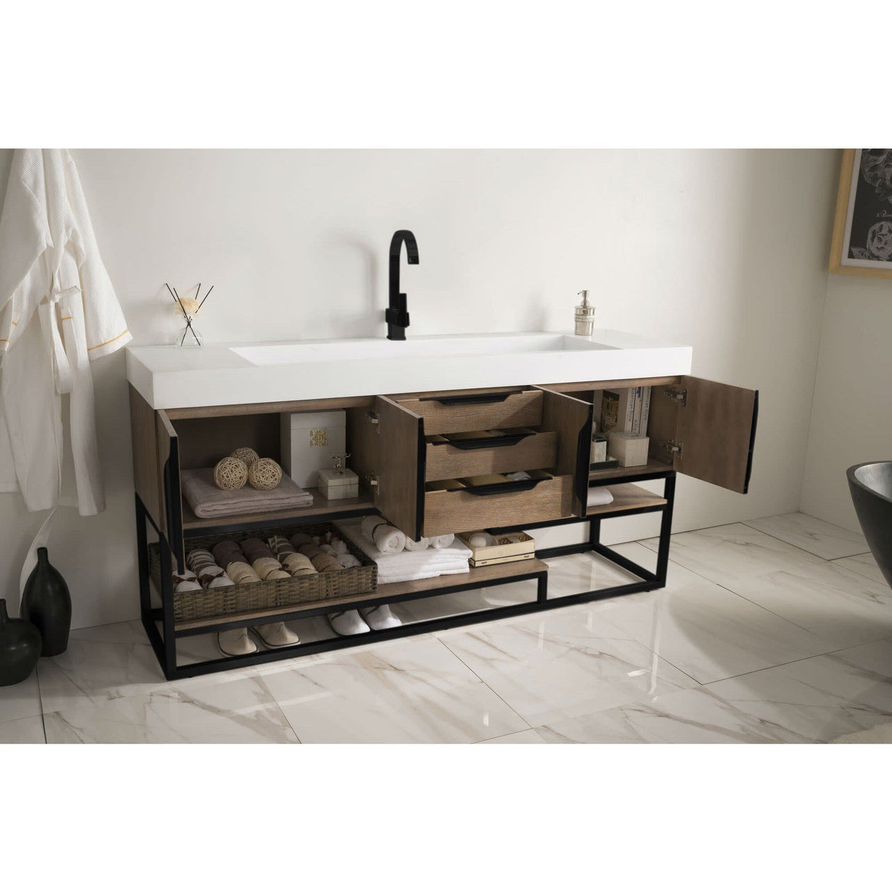James Martin Columbia 72" Single Vanity Vanity James Martin 