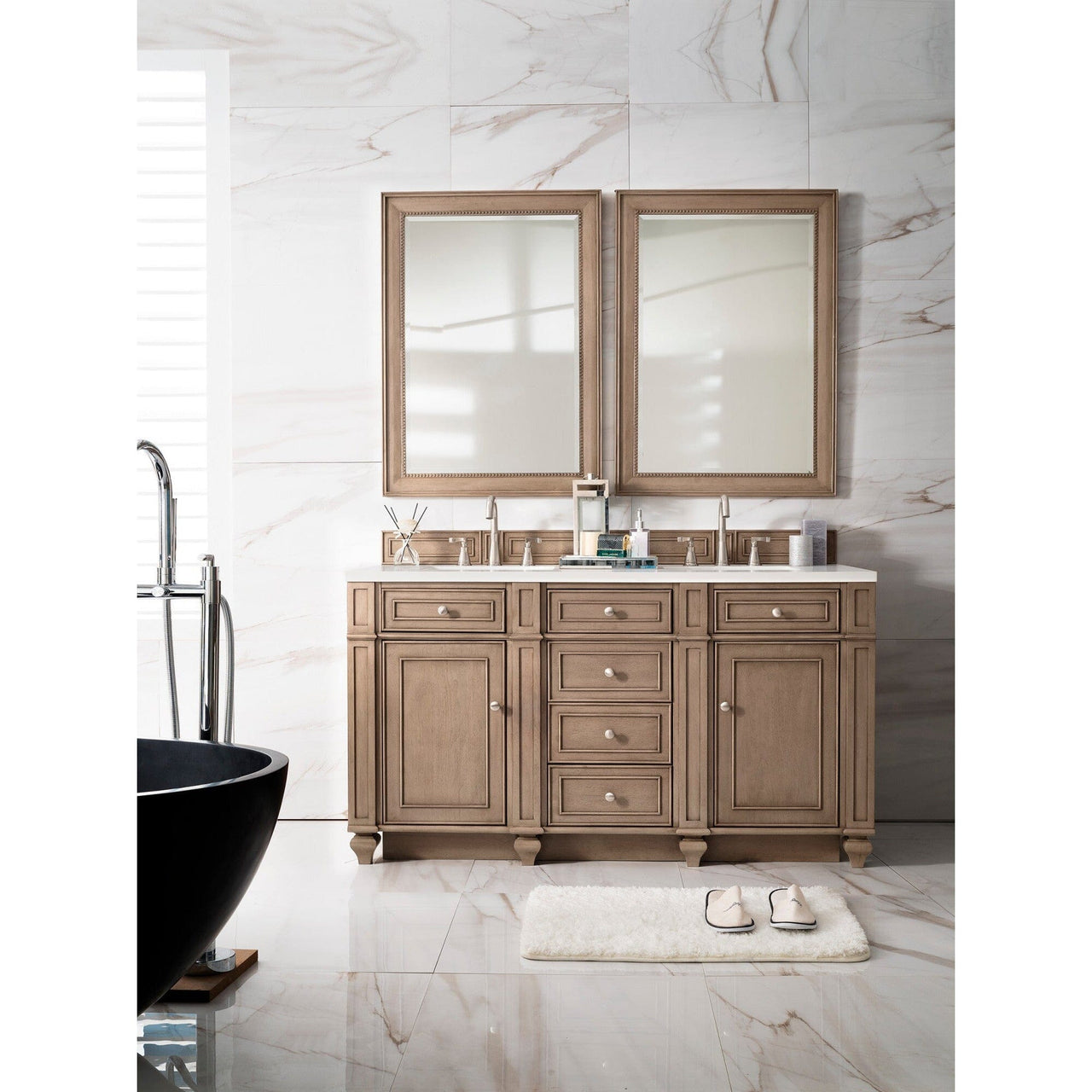 James Martin Bristol 60" Double Vanity Vanity James Martin 