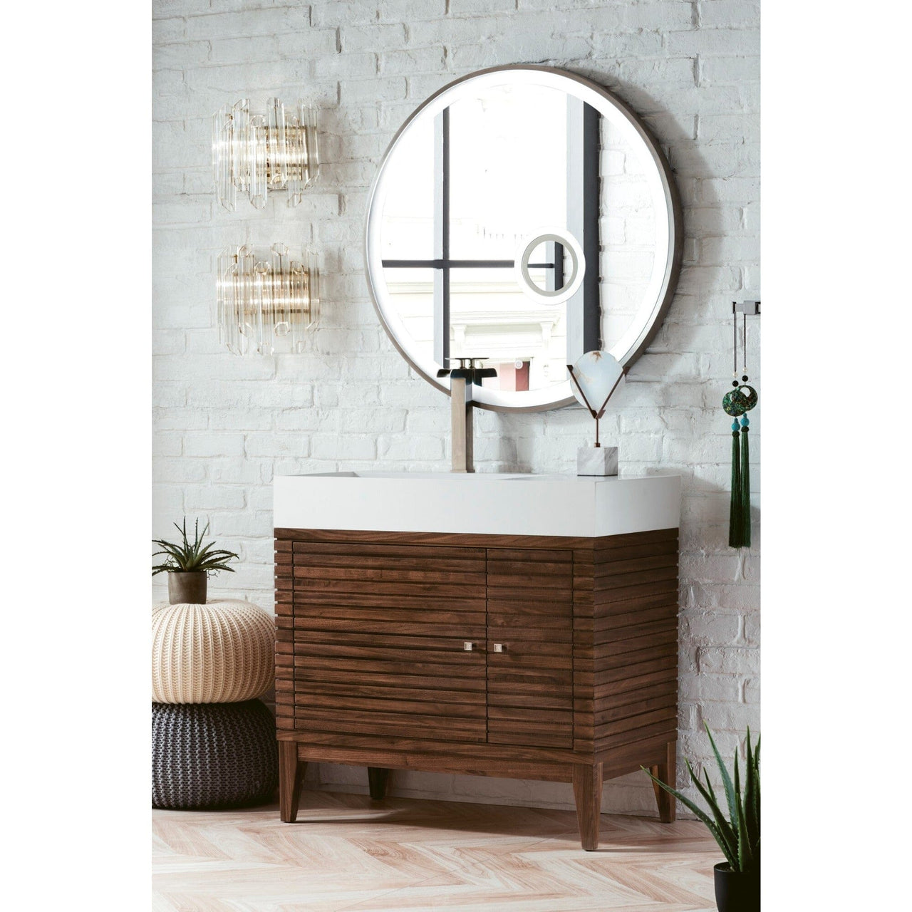 James Martin Linear 36" Single Vanity Vanity James Martin 