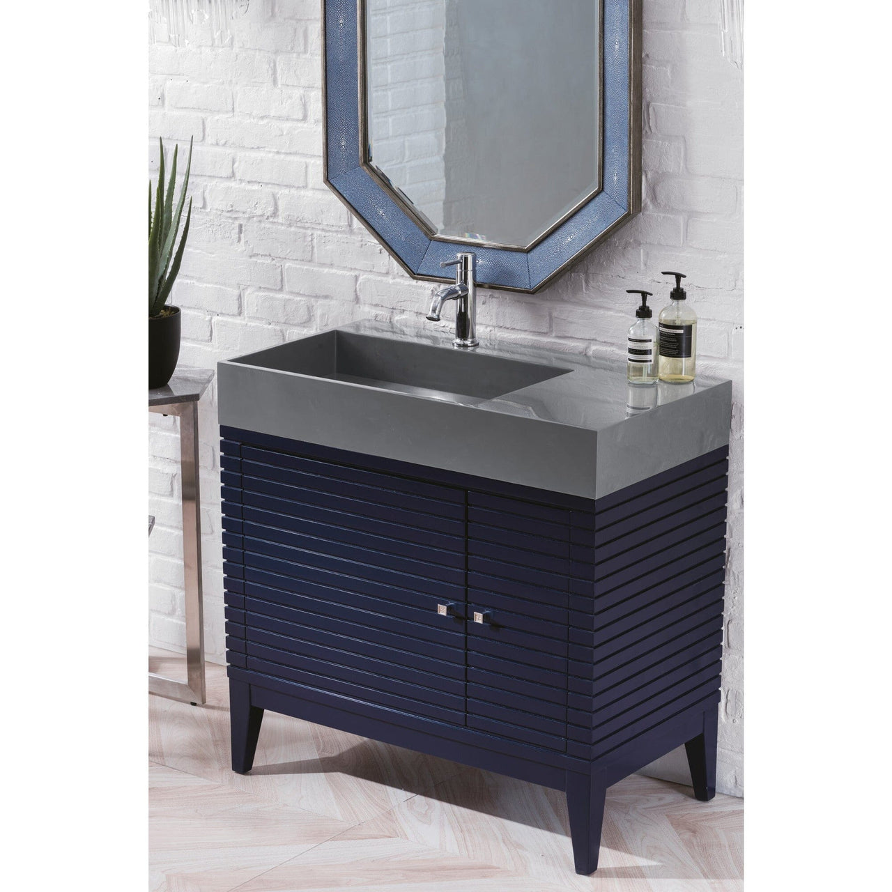 James Martin Linear 36" Single Vanity Vanity James Martin 