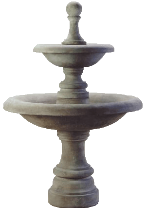 Westminster Two Tier Cast Stone Outdoor Fountain Fountain Tuscan 