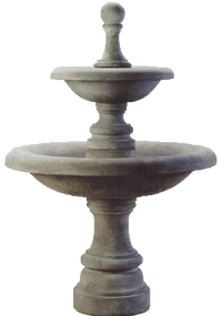 Thumbnail for Westminster Two Tier Cast Stone Outdoor Fountain Fountain Tuscan 