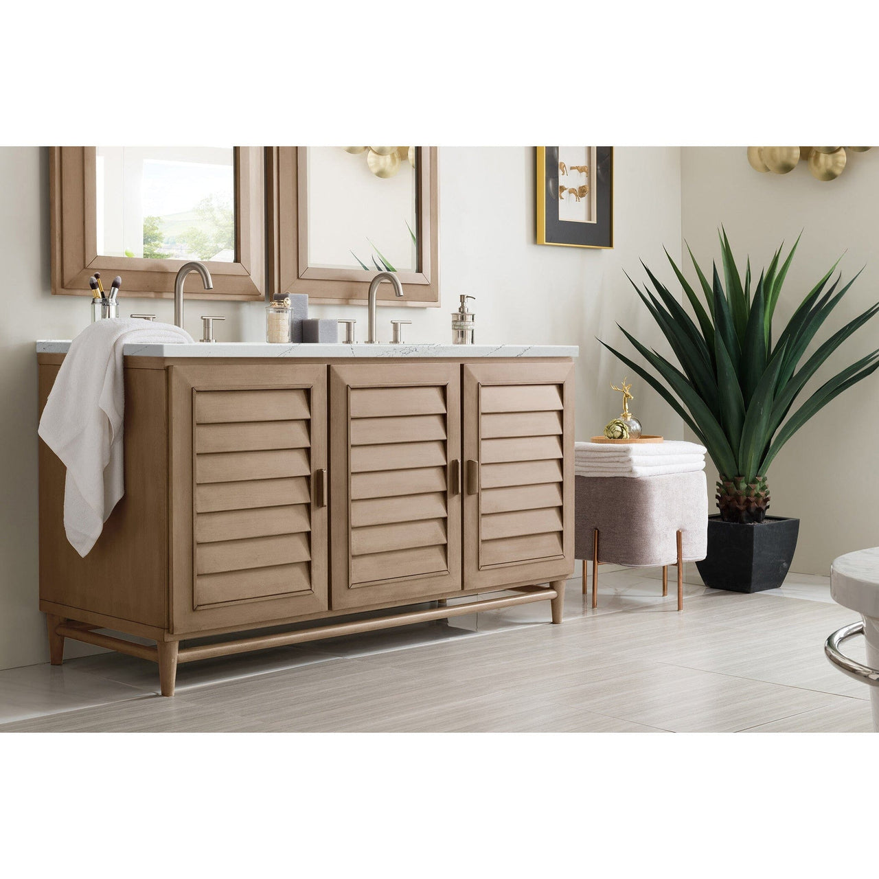 James Martin Portland 60" Double Vanity Vanity James Martin 