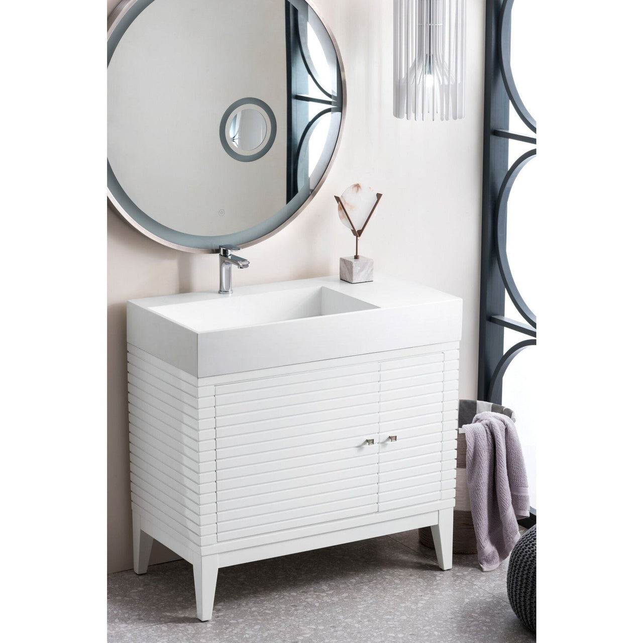 James Martin Linear 36" Single Vanity Vanity James Martin 