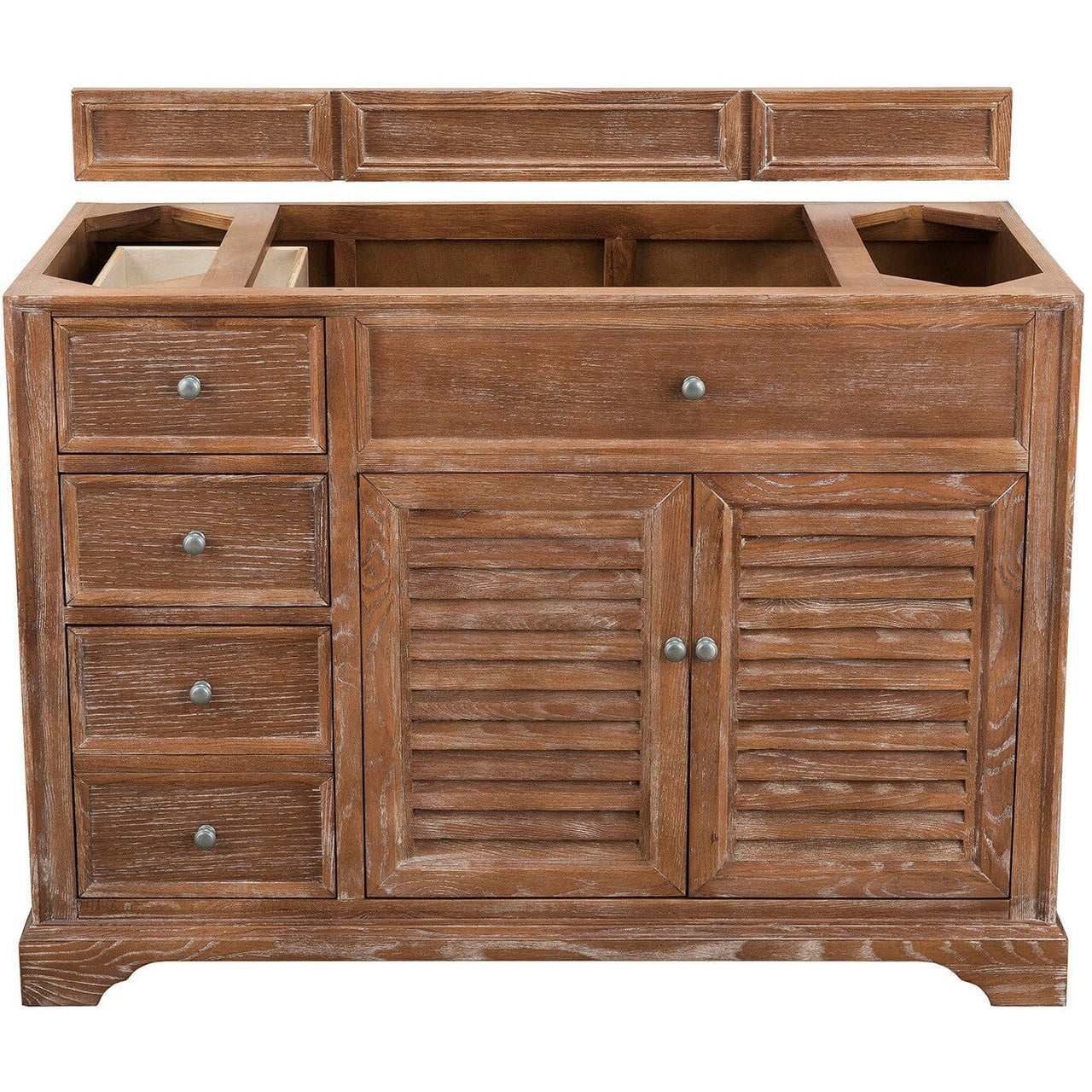 James Martin Savannah 48" Single Vanity Vanity James Martin Driftwood Cabinet Only 