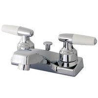 Thumbnail for Kingston Brass FB201 4-inch centerset Lavatory Faucet, Polished Chrome Bathroom Faucet Kingston Brass 
