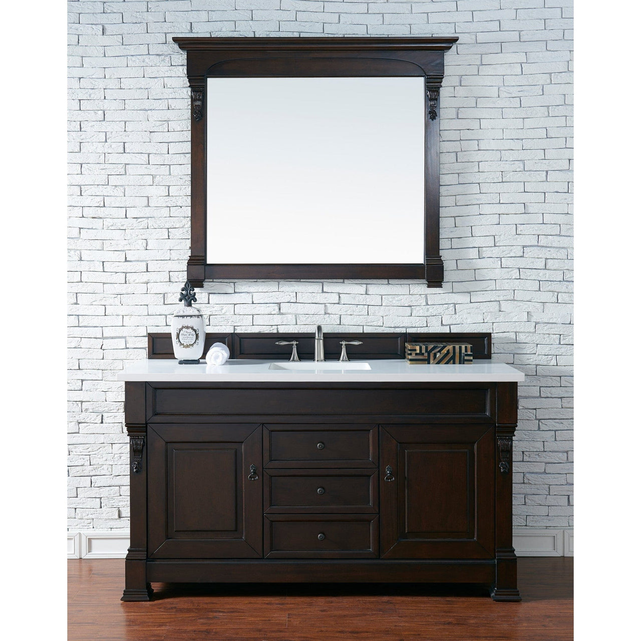 James Martin Brookfield 60" Single Vanity Vanities James Martin 