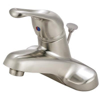 Thumbnail for Kingston Brass FB518B 4-inch centerset Lavatory Faucet, Satin Nickel Bathroom Faucet Kingston Brass 