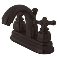 Thumbnail for Kingston Brass FB5615AX Restoration 4-inch centerset Lavatory Faucet, Oil Rubbed Bronze Bathroom Faucet Kingston Brass 